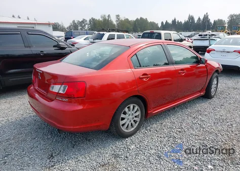 2010 Mitsubishi Galant Fe from USA, damaged, VIN 4A32B2FF8AE017804